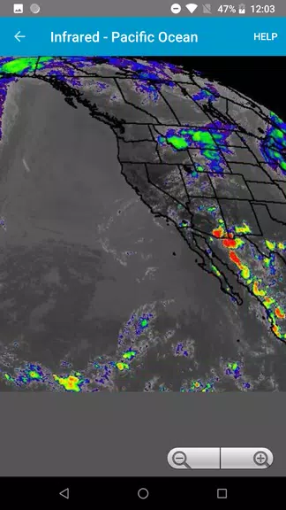 Simple Satellite Weather Loops Скриншот 1