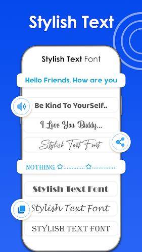 Schermata Fonts Keyboard : Stylish Font 1